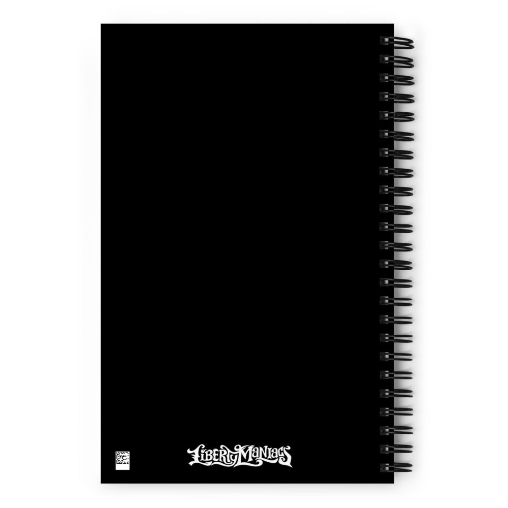 Antisocial Media Spiral notebook
