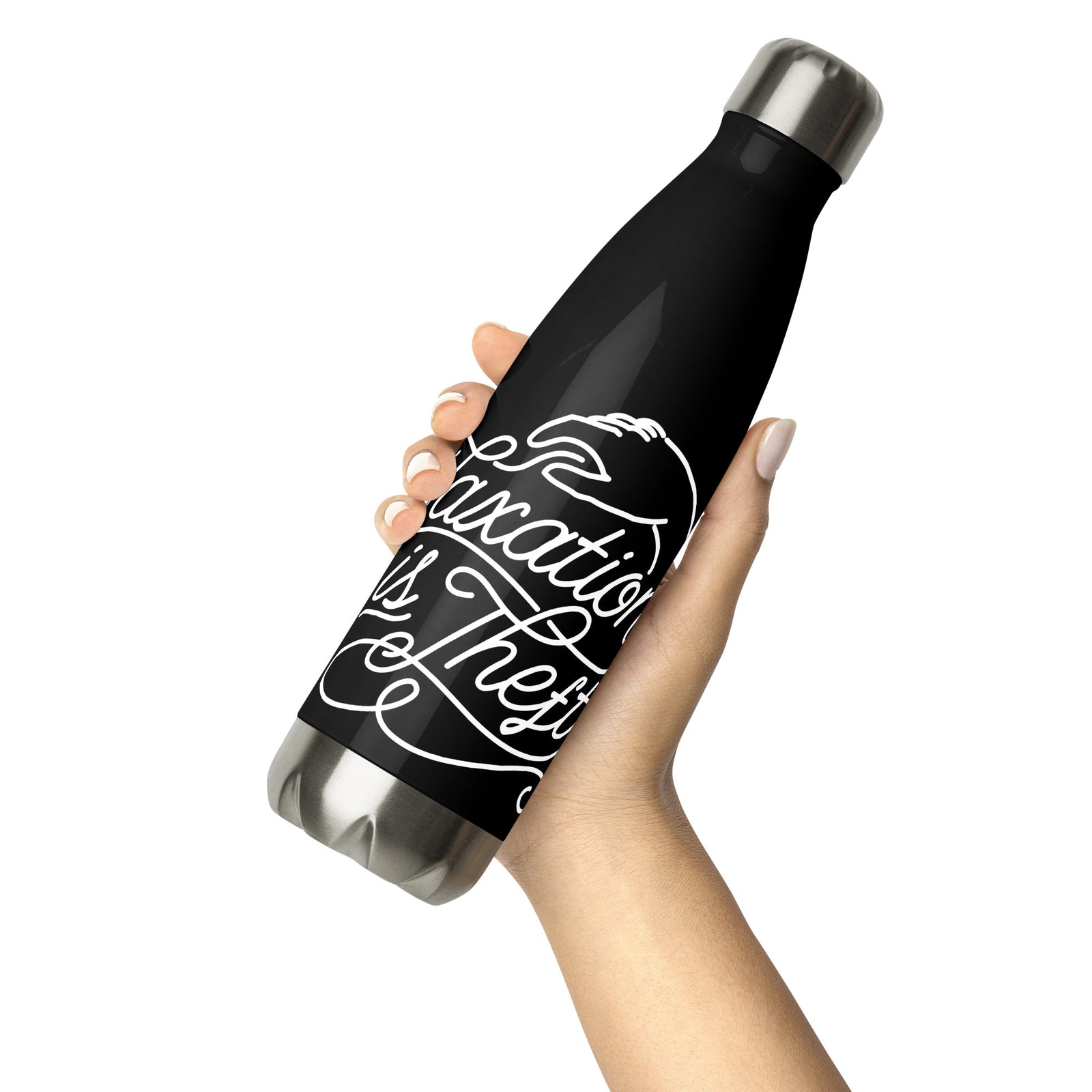 Taxation is Theft Stainless Steel Water Bottle