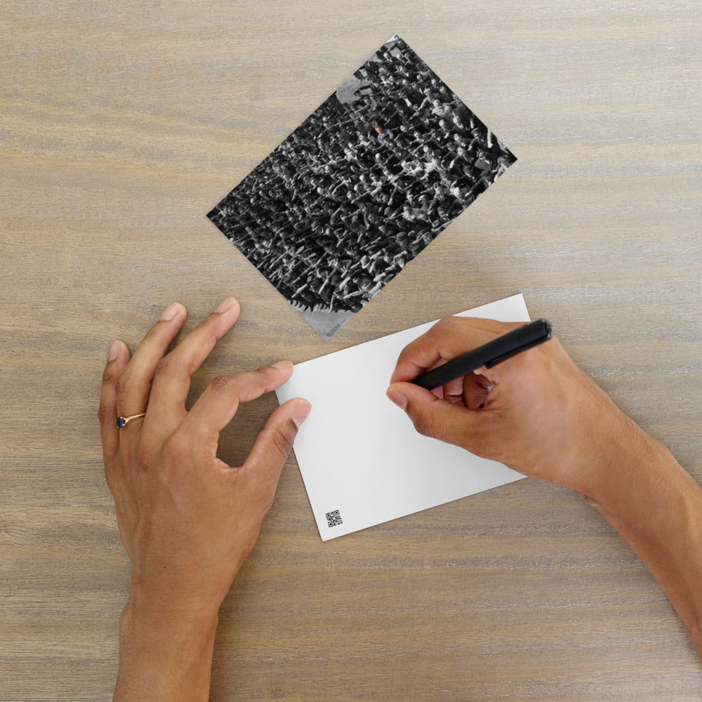 Colorized August Landmesser Postcard