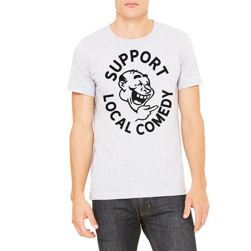 Support Local Comedy Athletic Blend Graphic T-Shirt