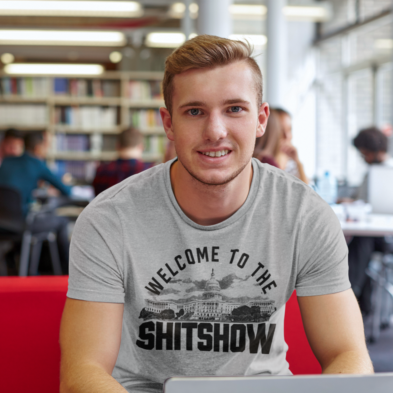 Welcome To The Shitshow Capitol Tee