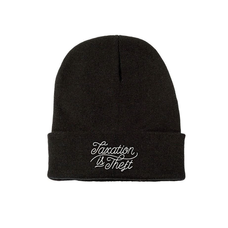 Taxation is Theft Knit Beanie