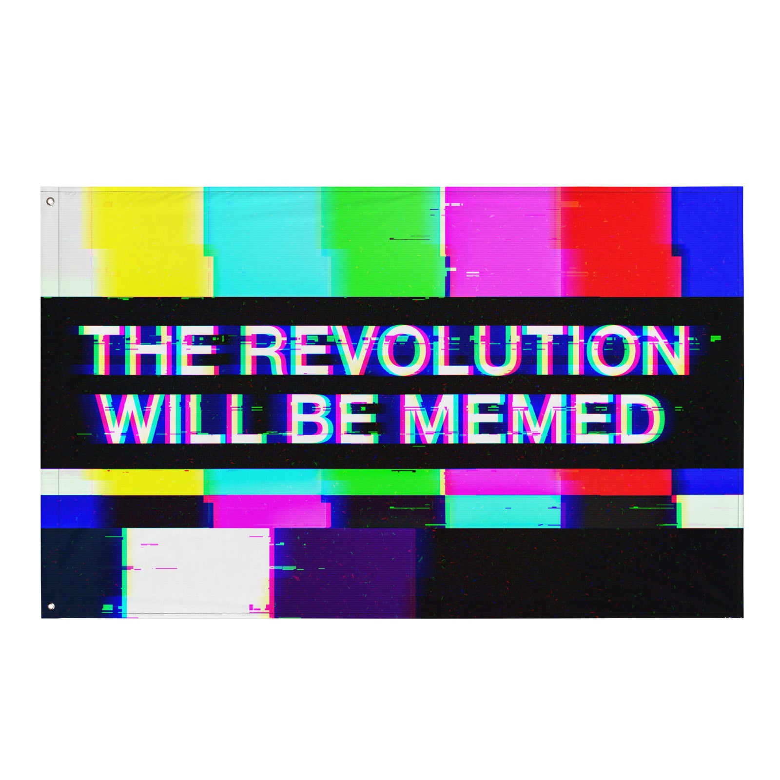 The Revolution Will Be Memed Flag
