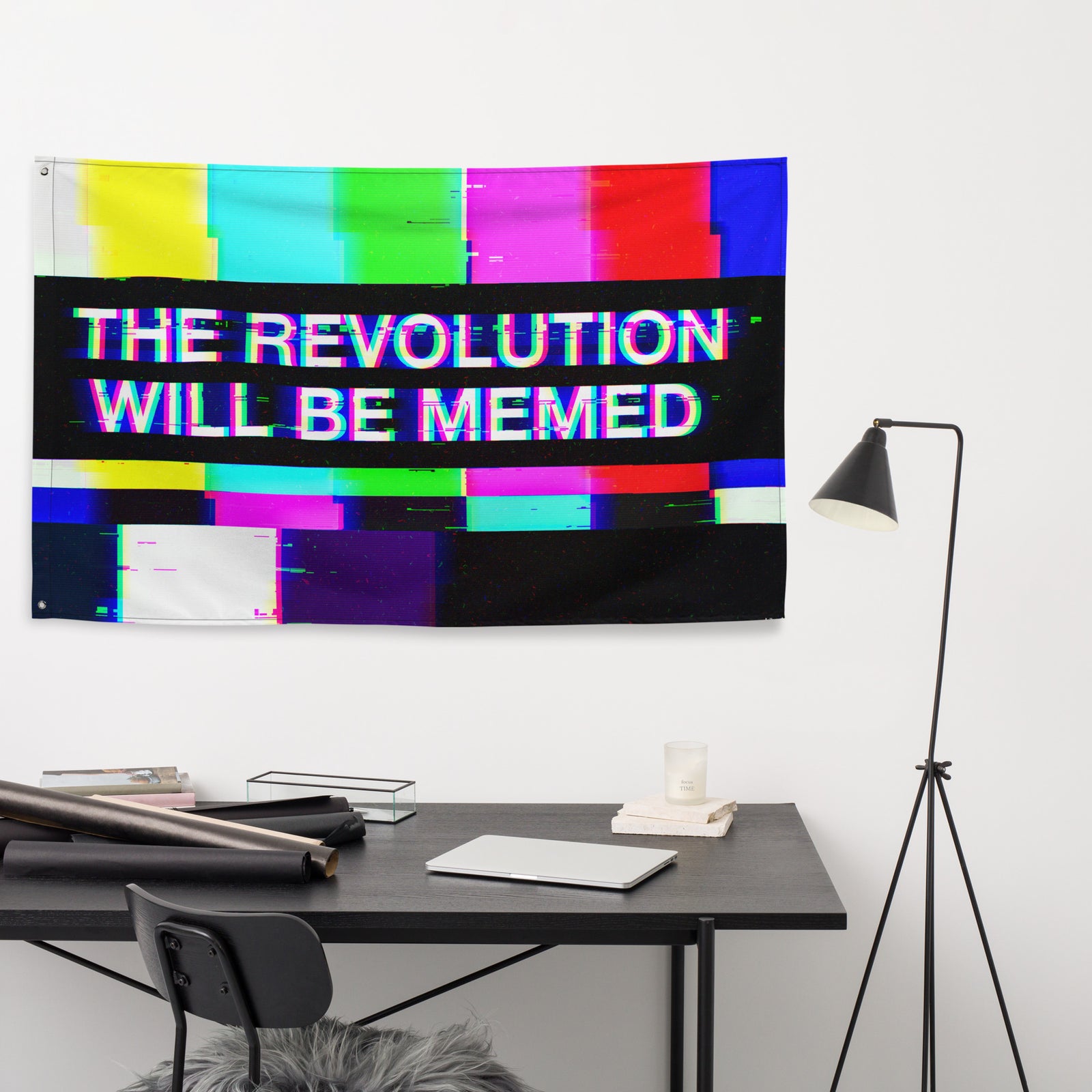 The Revolution Will Be Memed Flag