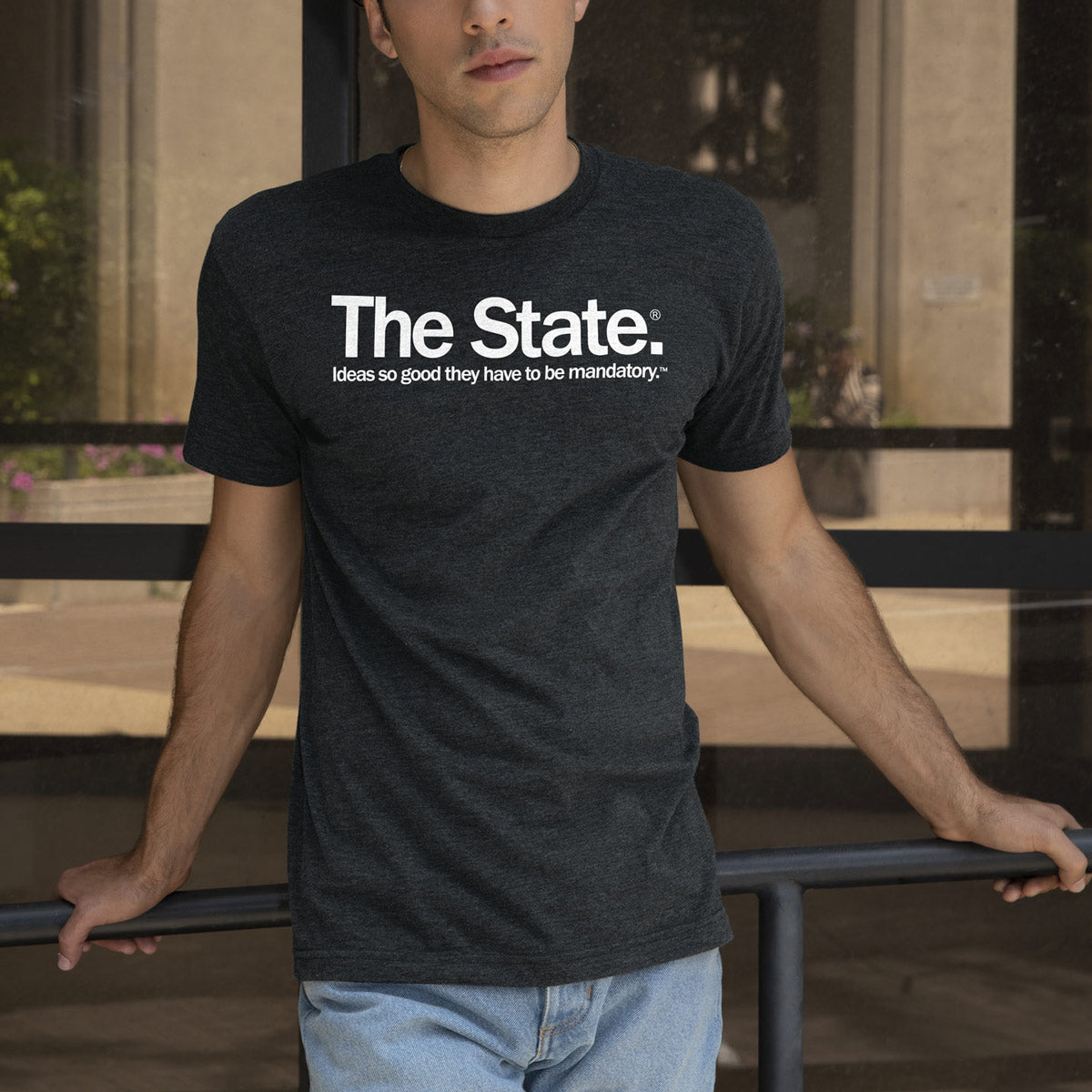 Mandatory Ideas Unisex Tri-Blend Track Shirt