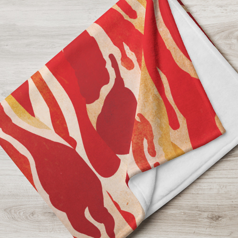 Bacon Throw Blanket