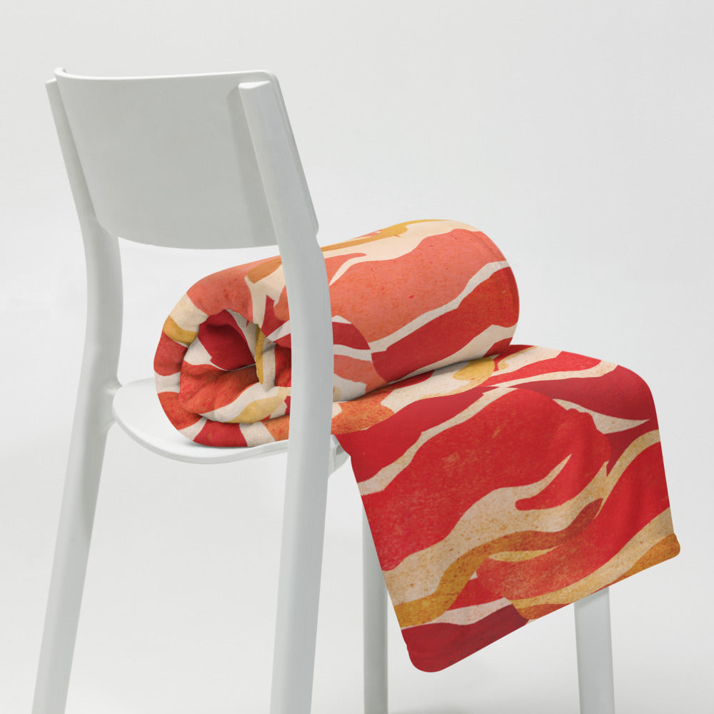 Bacon Throw Blanket