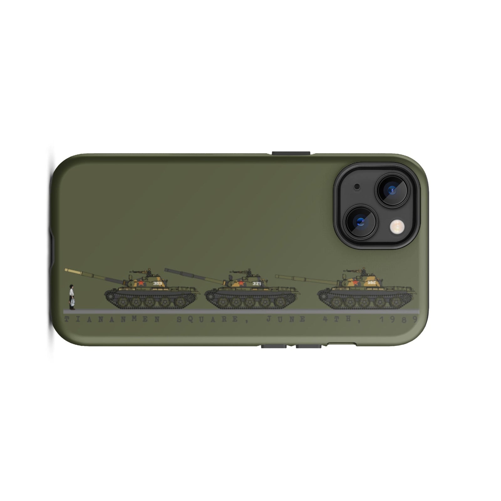 Tank Man 33rd Anniversary Tough iPhone case