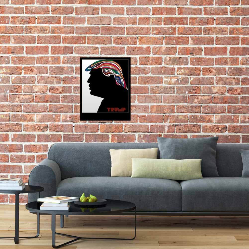 Donald Trump Milton Gaser Parody Poster