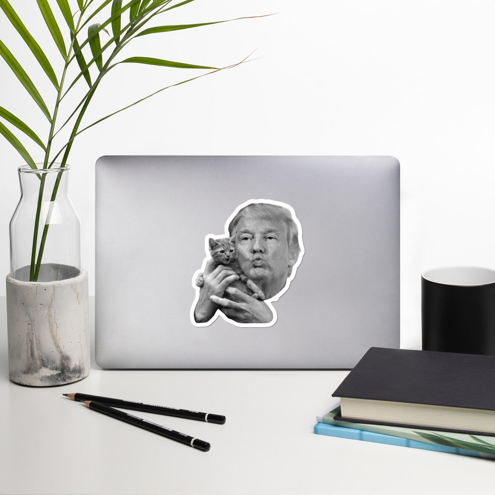 Trump and  Pussy Sticker