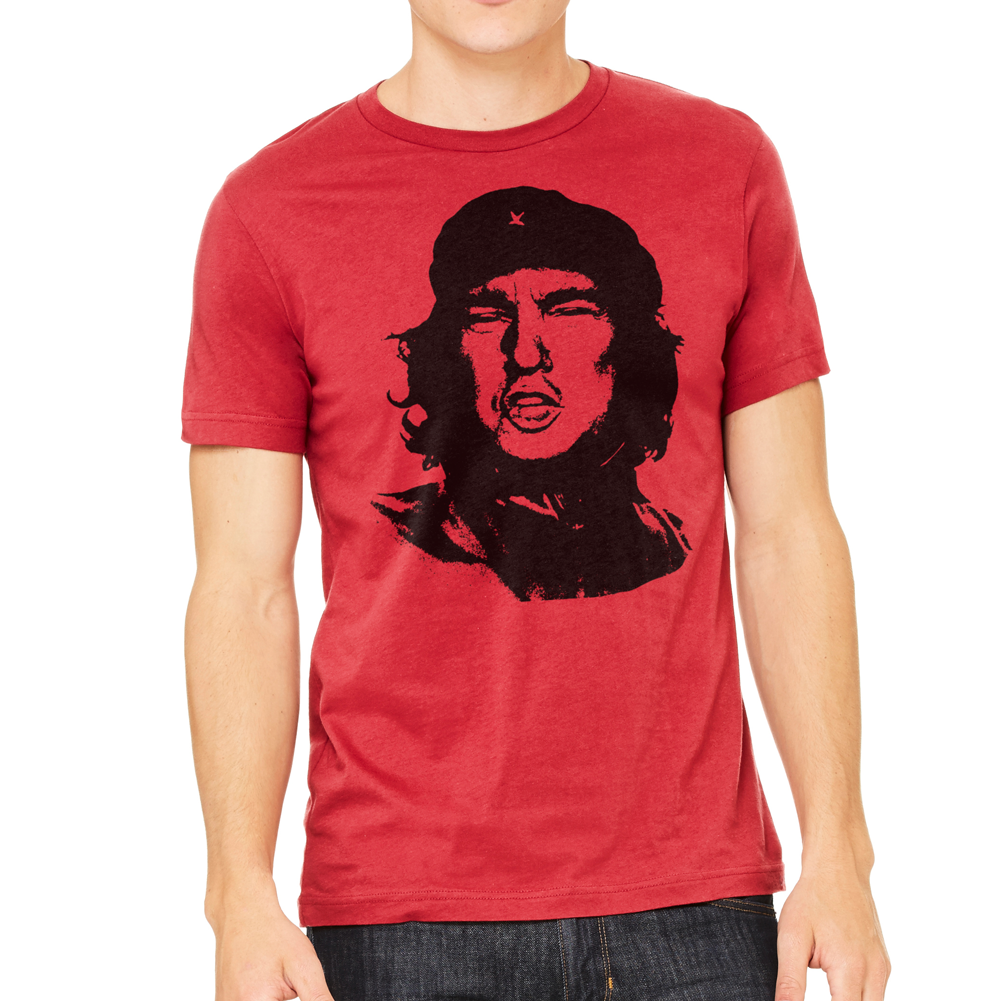 Trump Che shirt on 6'1" 178 lb model.