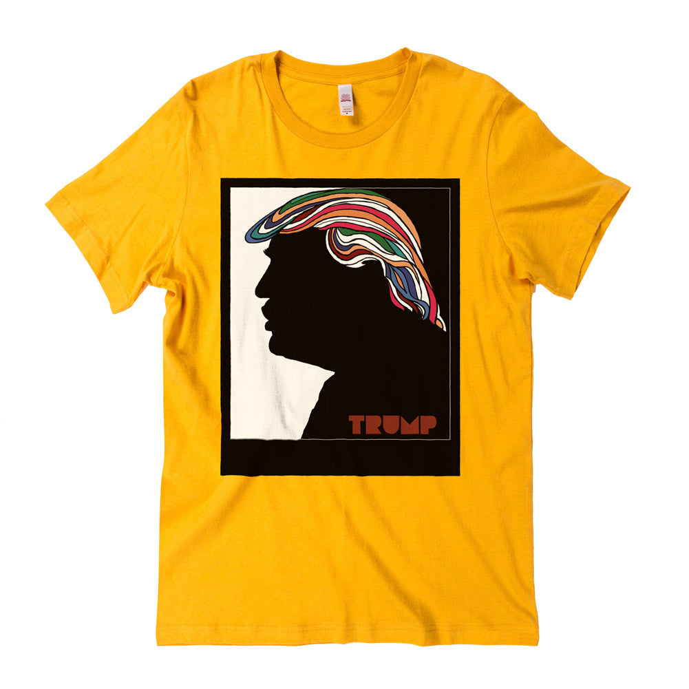 Donald Trump Psychedelic Hair Milton Glaser Redux T-Shirt