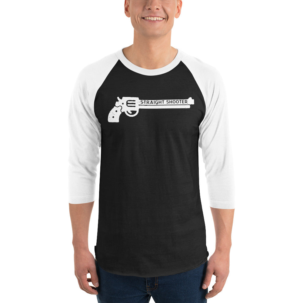 Straight Shooter 3/4 Sleeve Raglan Shirt