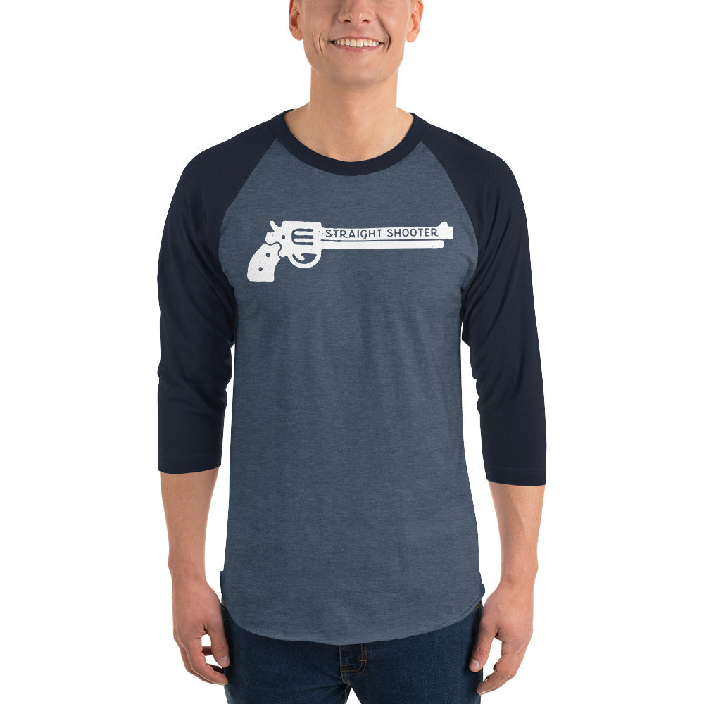 Straight Shooter 3/4 Sleeve Raglan Shirt