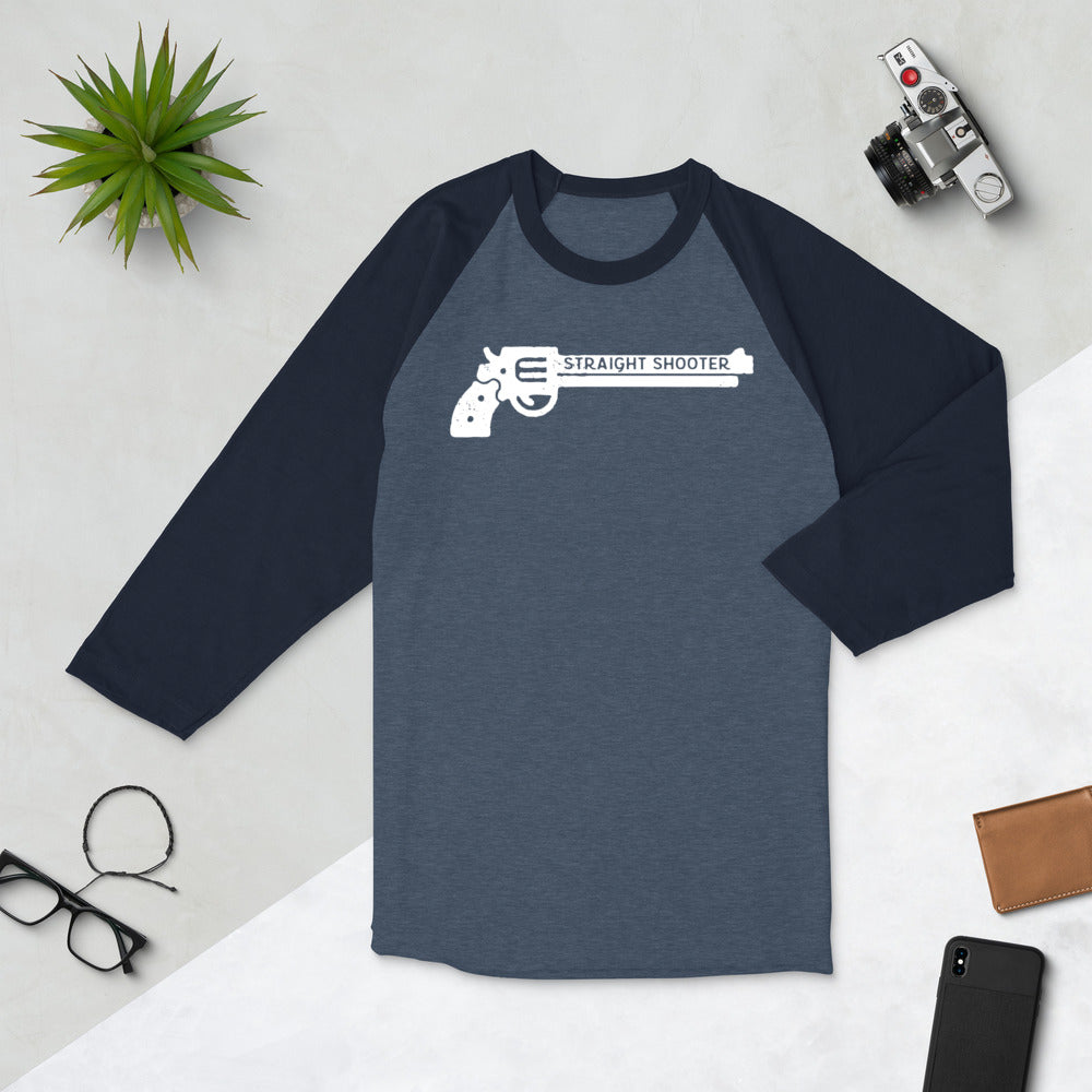Straight Shooter 3/4 Sleeve Raglan Shirt