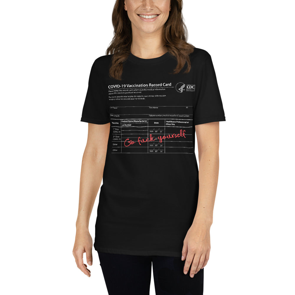 Vaxx Card GFYS Short-Sleeve Unisex T-Shirt