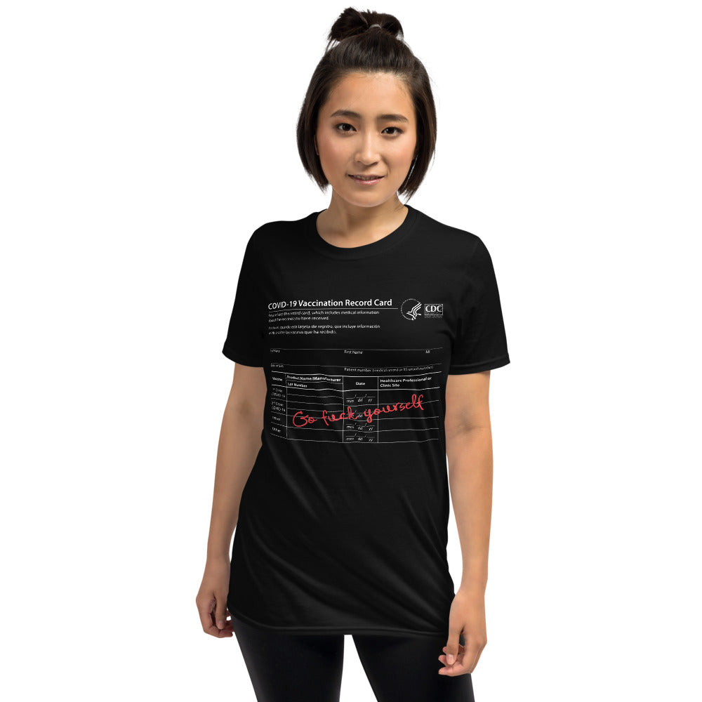 Vaxx Card GFYS Short-Sleeve Unisex T-Shirt