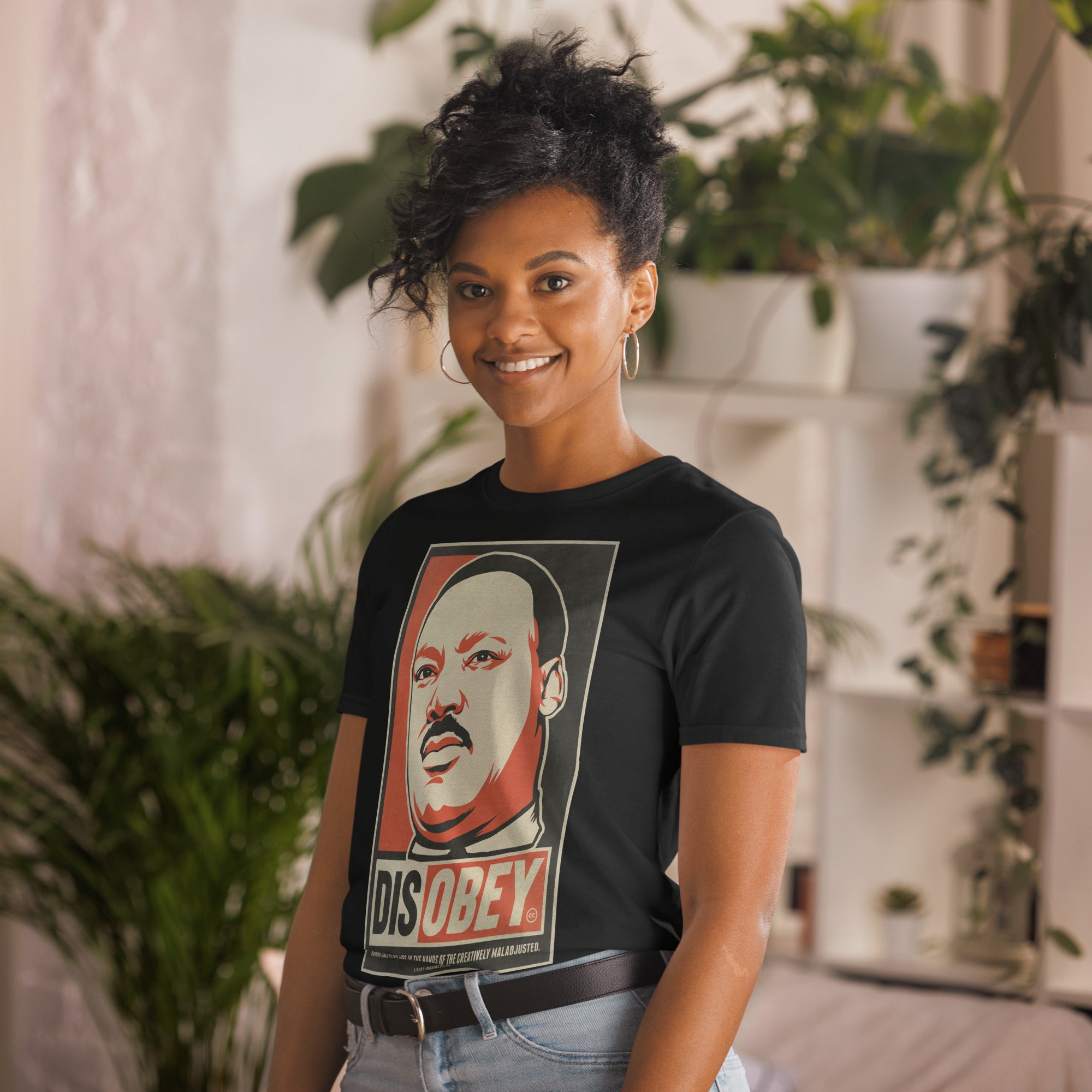 Martin Luther King Disobey Graphic T-Shirt