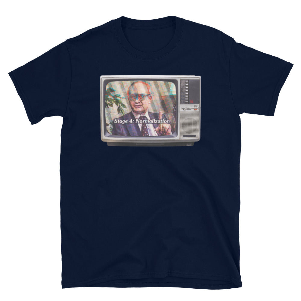 Yuri Bezmenov The Fourth Stages of Ideological Subversion Short-Sleeve Unisex T-Shirt