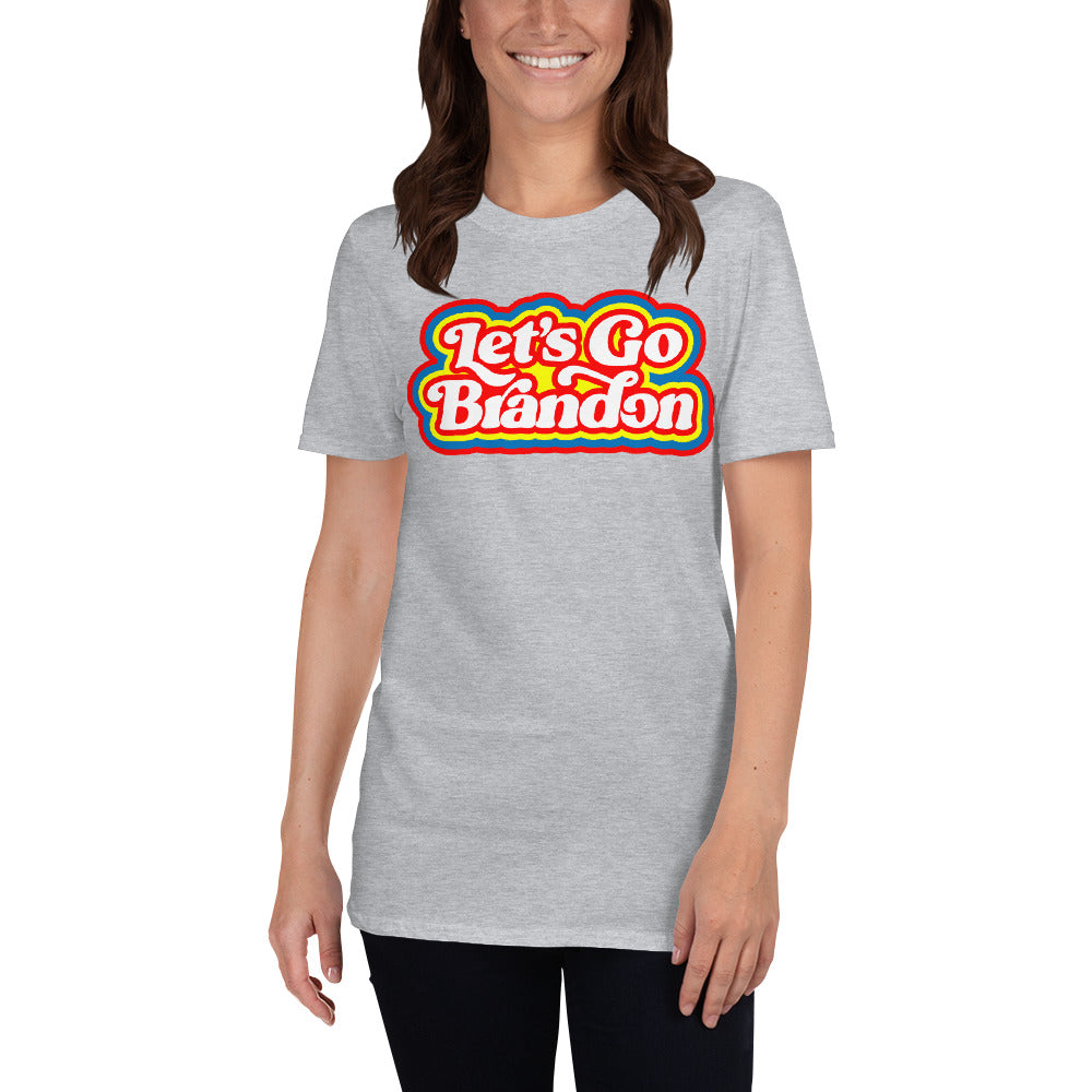 Let&#39;s Go Brandon Short-Sleeve Retro Unisex T-Shirt