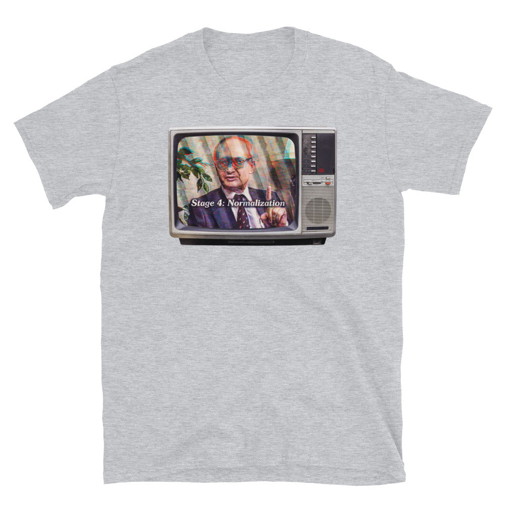 Yuri Bezmenov The Fourth Stages of Ideological Subversion Short-Sleeve Unisex T-Shirt