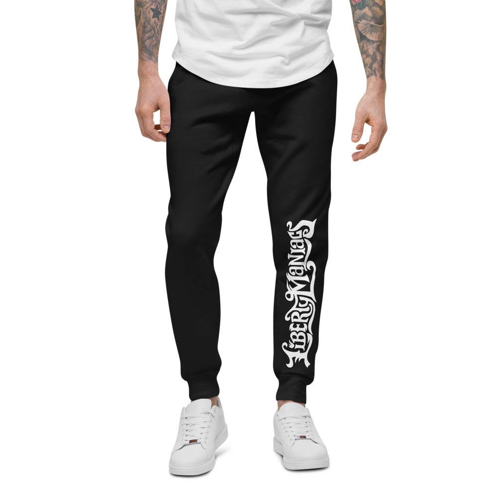 Liberty Maniacs Unisex fleece Logo sweatpants