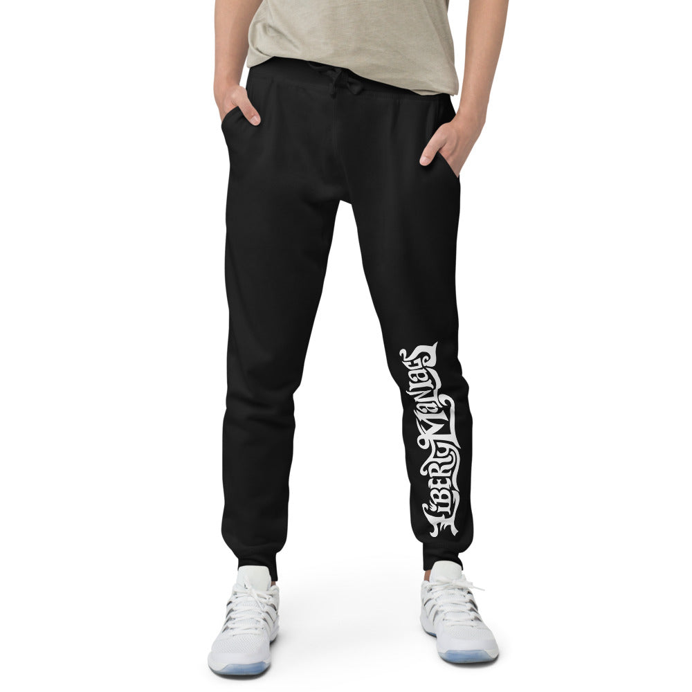 Liberty Maniacs Unisex fleece Logo sweatpants