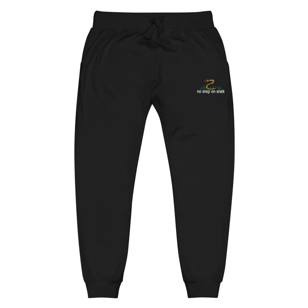 No Step On Snek Fleece Sweatpants