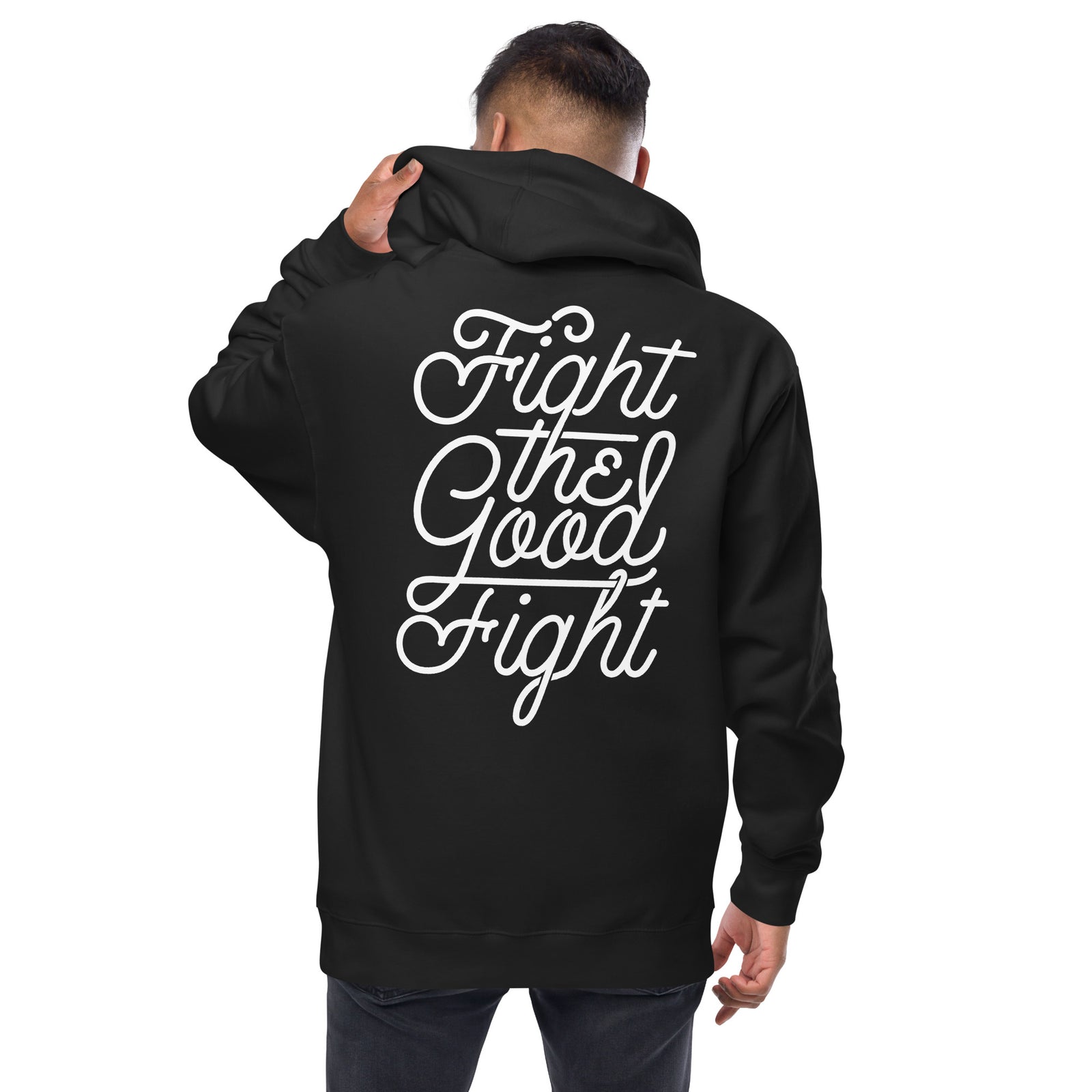 Fight the Good Fight Unisex Zip Hoodie