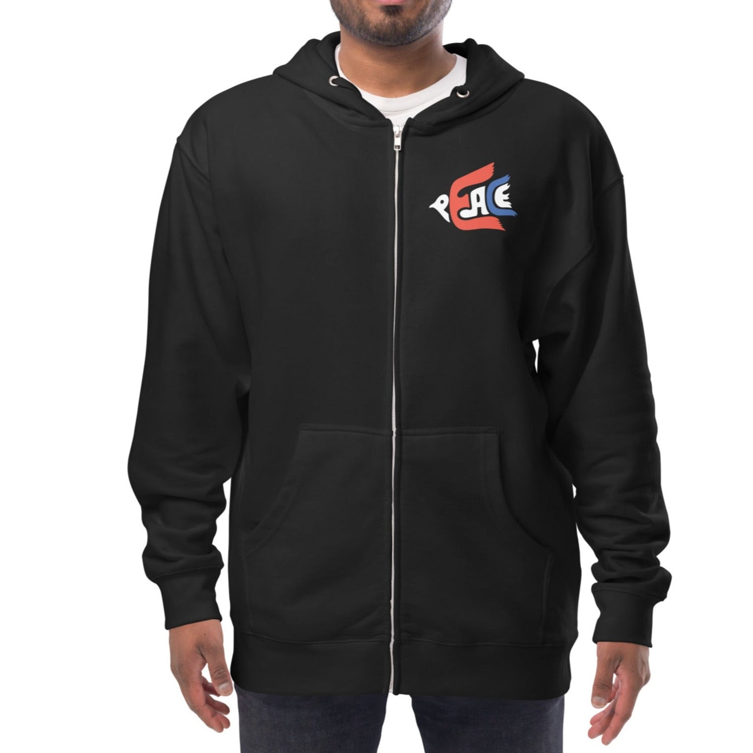 American Peace Fleece Zip Hoodie
