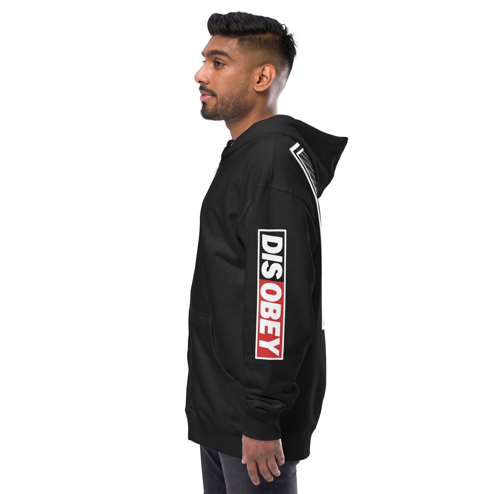 Henry David Thoreau DISOBEY Unisex Zip Hoodie