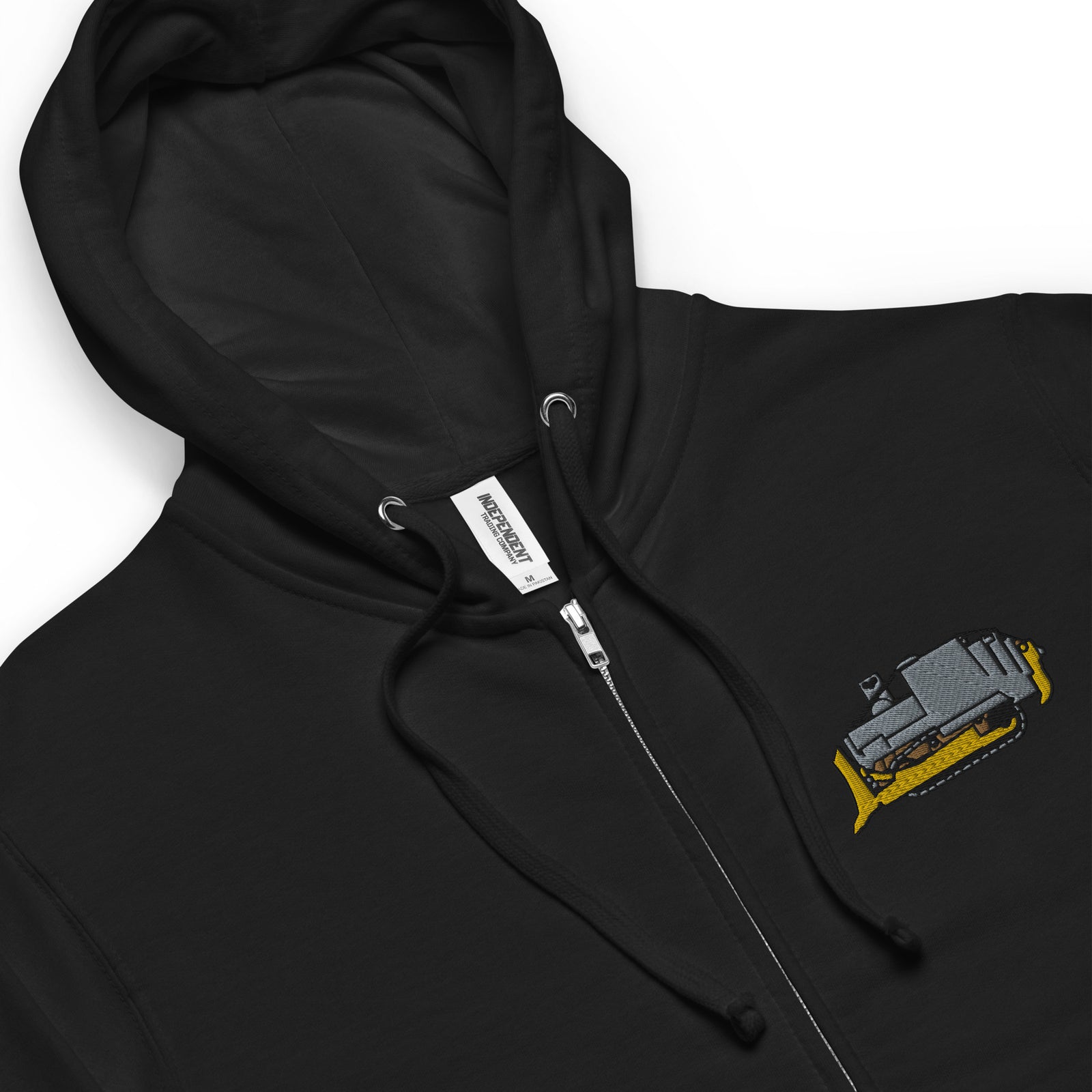Killdozer Embroidered Fleece Zip hoodie