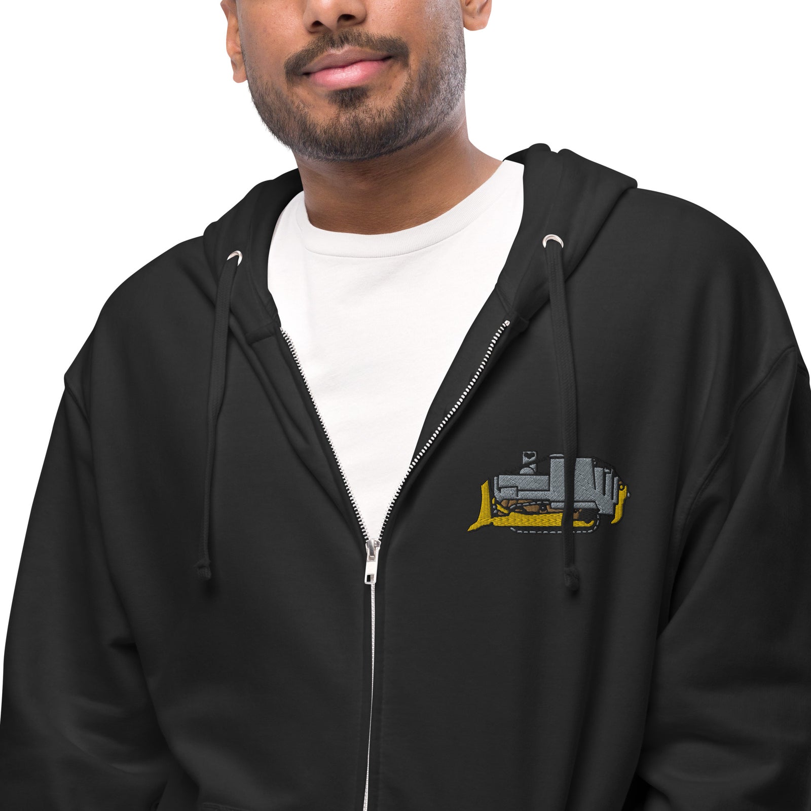 Killdozer Embroidered Fleece Zip hoodie