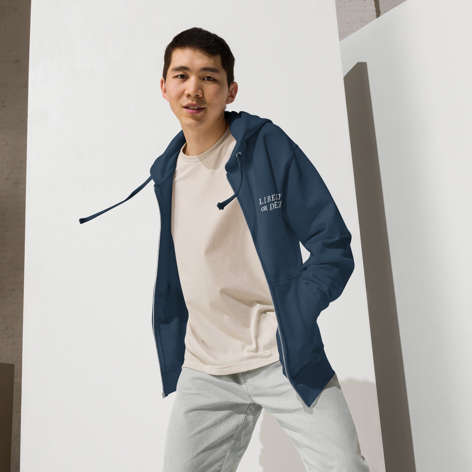 13 Stars Liberty or Death Zip Hoodie