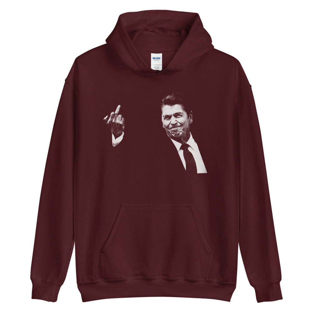 Gipper Flipping the Bird Unisex Hoodie