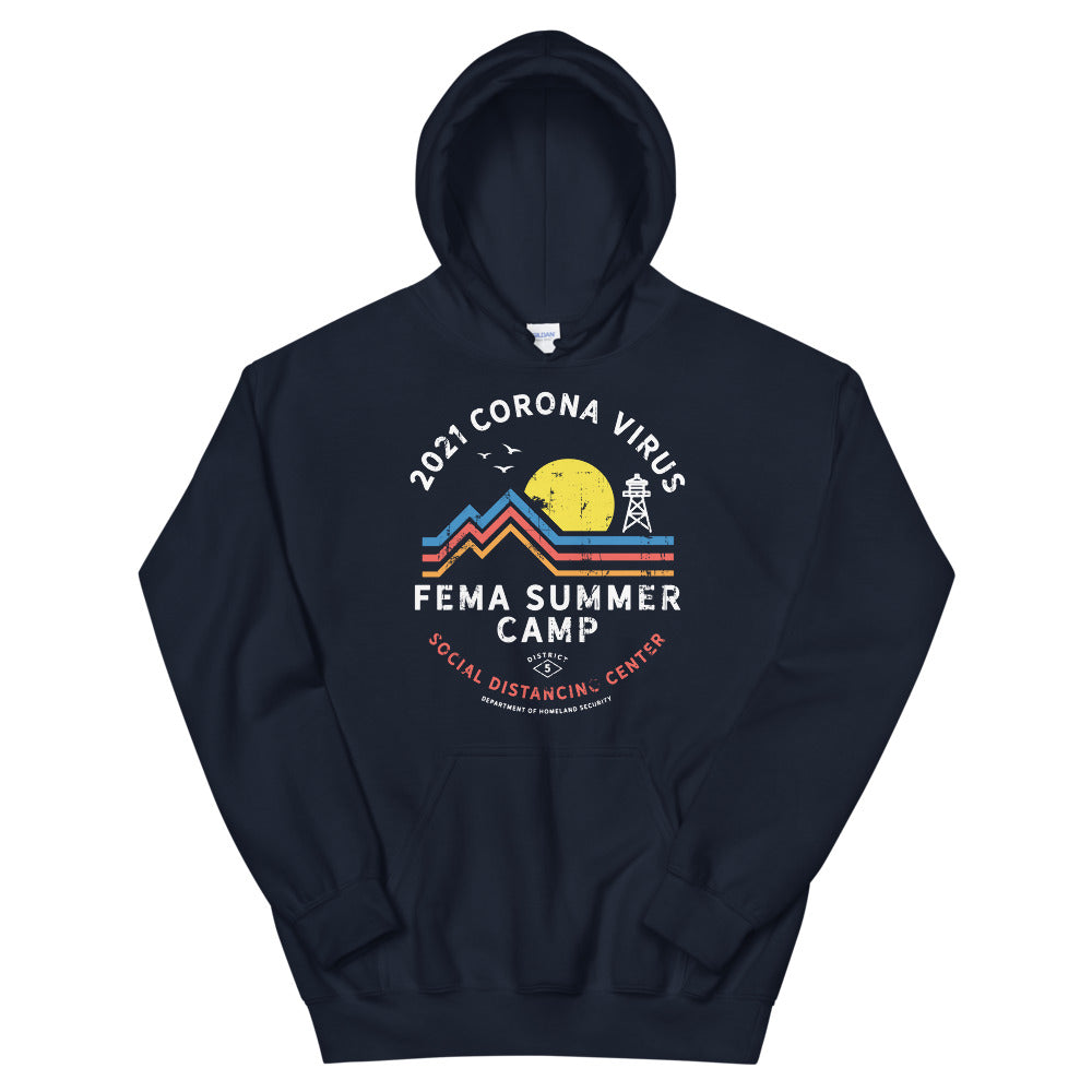 2021 Corona Virus FEMA Summer Camp Unisex Hoodie