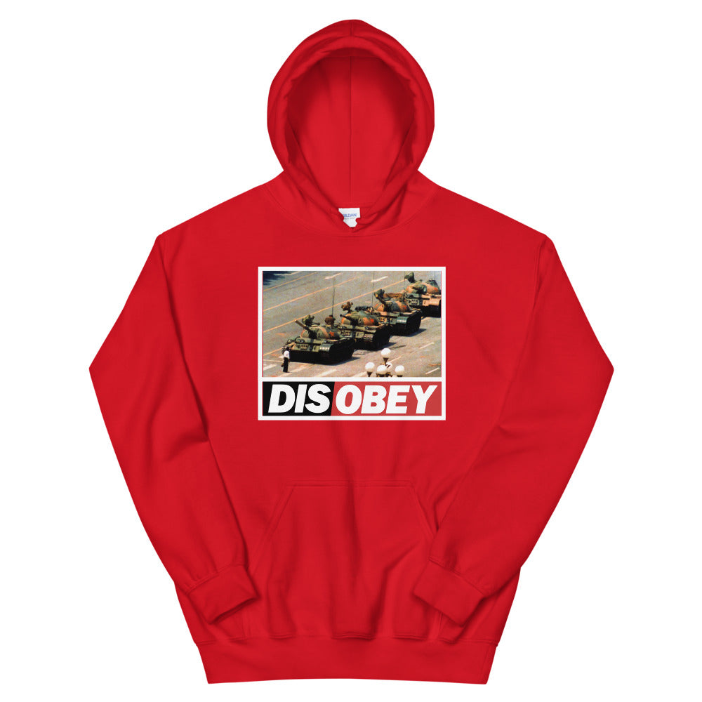Tank Man DISOBEY 30th Anniversary Unisex Graphic Hoodie