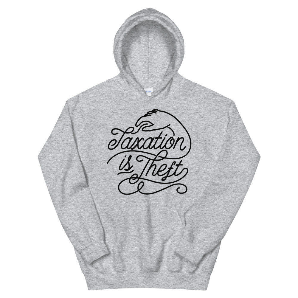 Taxation is Theft Pullover Unisex Hoodie
