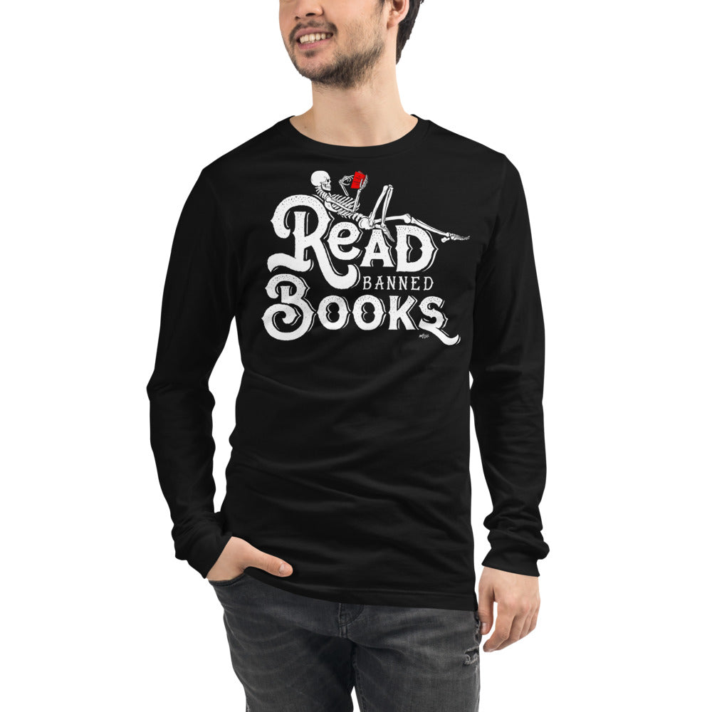 Read Banned Books Unisex Long Sleeve Tee