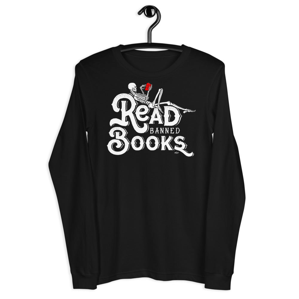 Read Banned Books Unisex Long Sleeve Tee