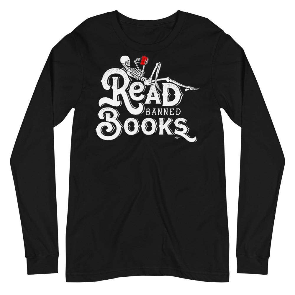 Read Banned Books Unisex Long Sleeve Tee