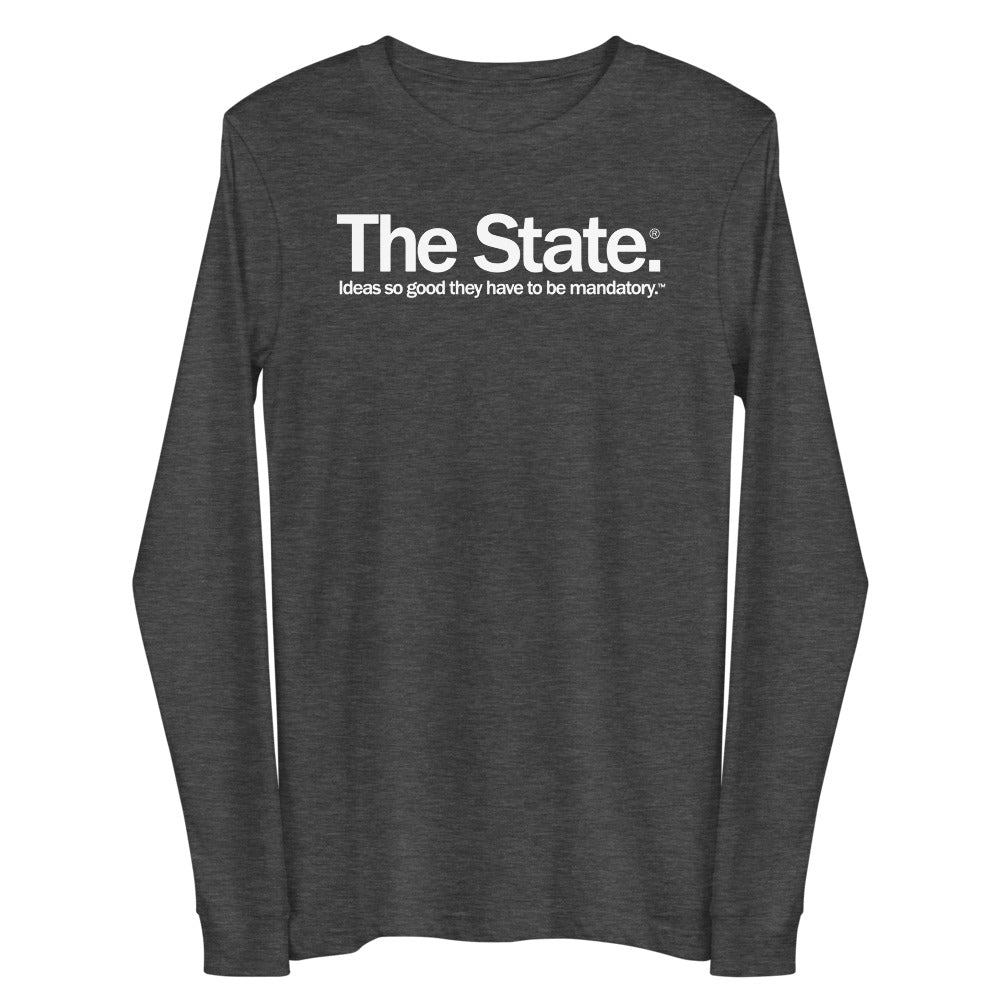 Mandatory Ideas Long Sleeve Statism T-shirt