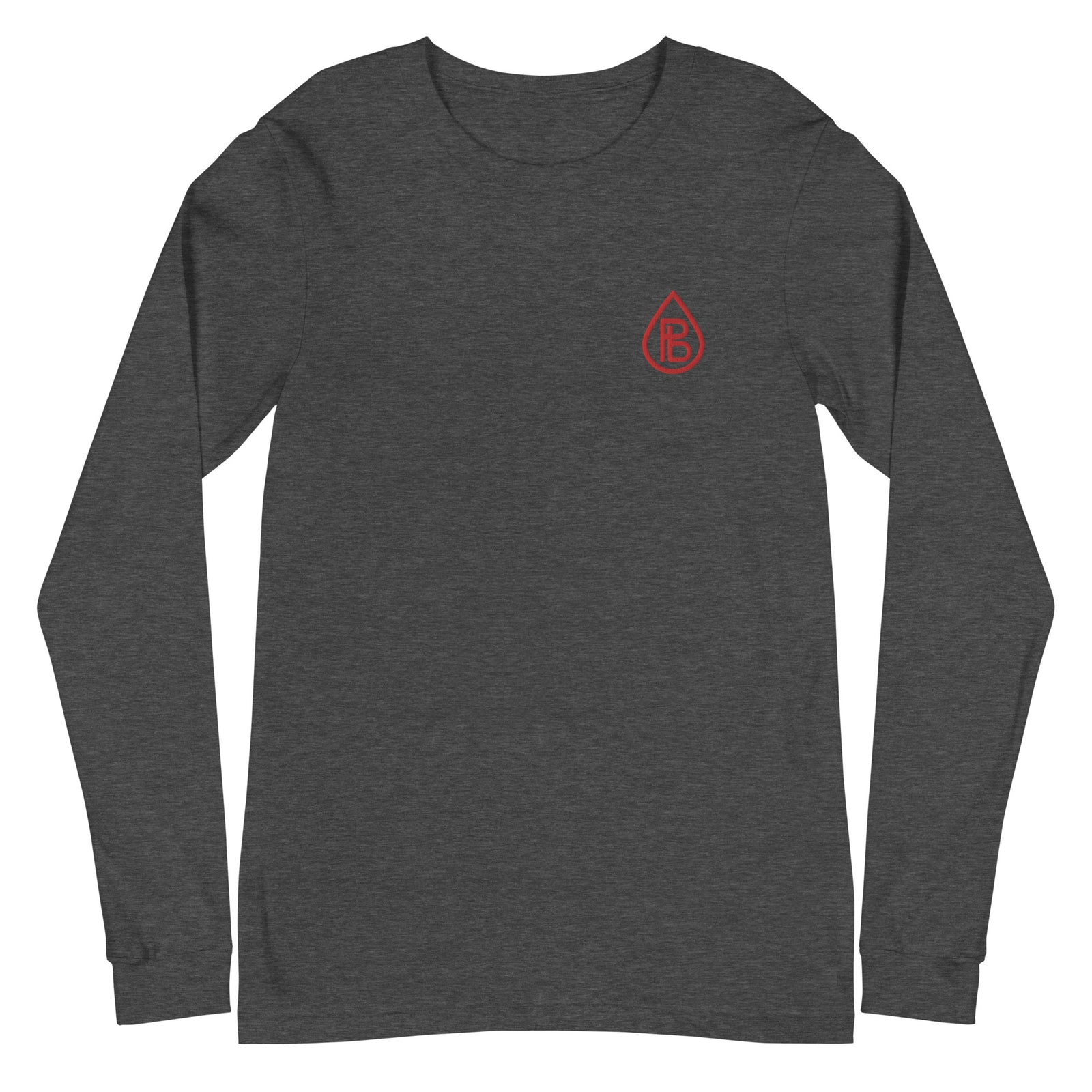Pureblood Embroidered Logo Long Sleeve Tee