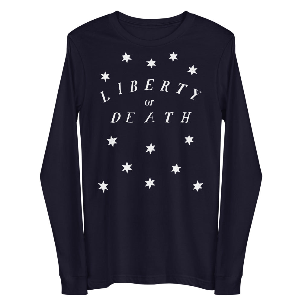 Liberty or Death Colonial Stars Long Sleeve T-Shirt