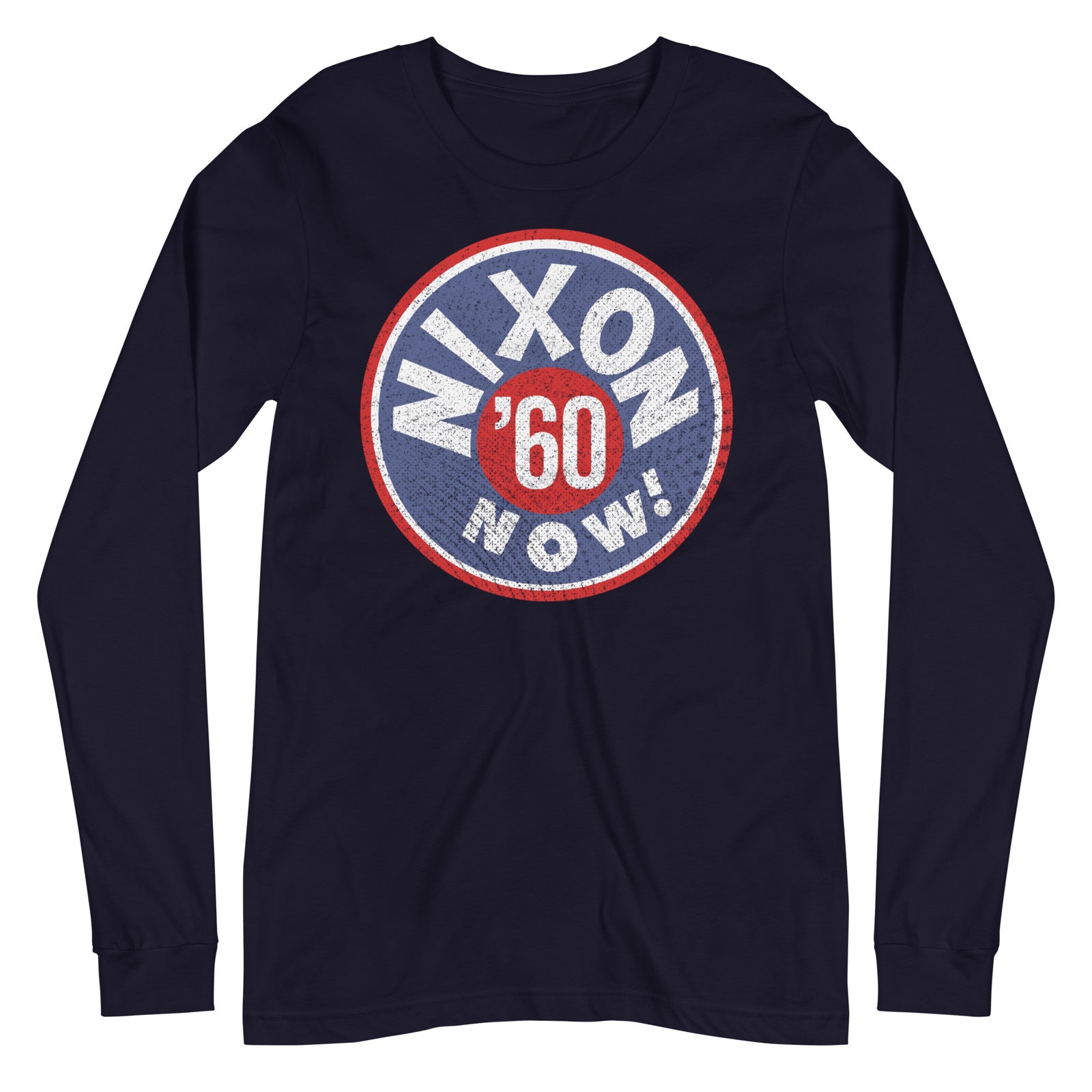 Nixon Now Retro 1960 Campaign Long Sleeve Tee