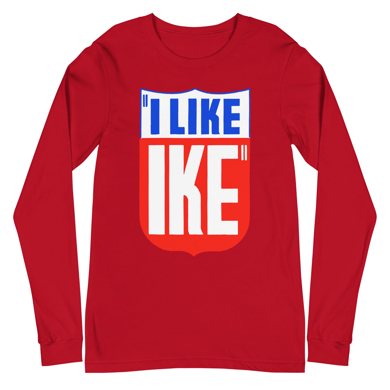 I Like Ike Retro Long Sleeve T-shirt