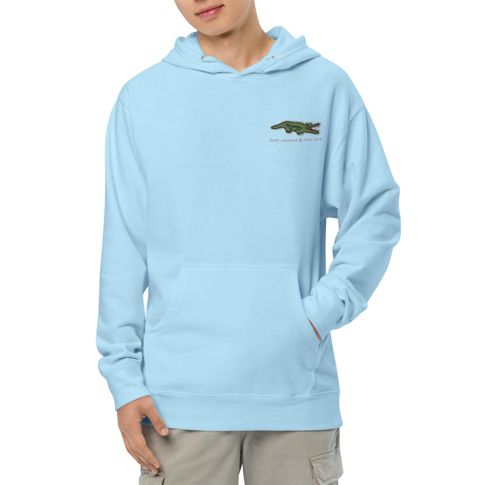 F Around and Find Out Alligator Midweight Hoodie