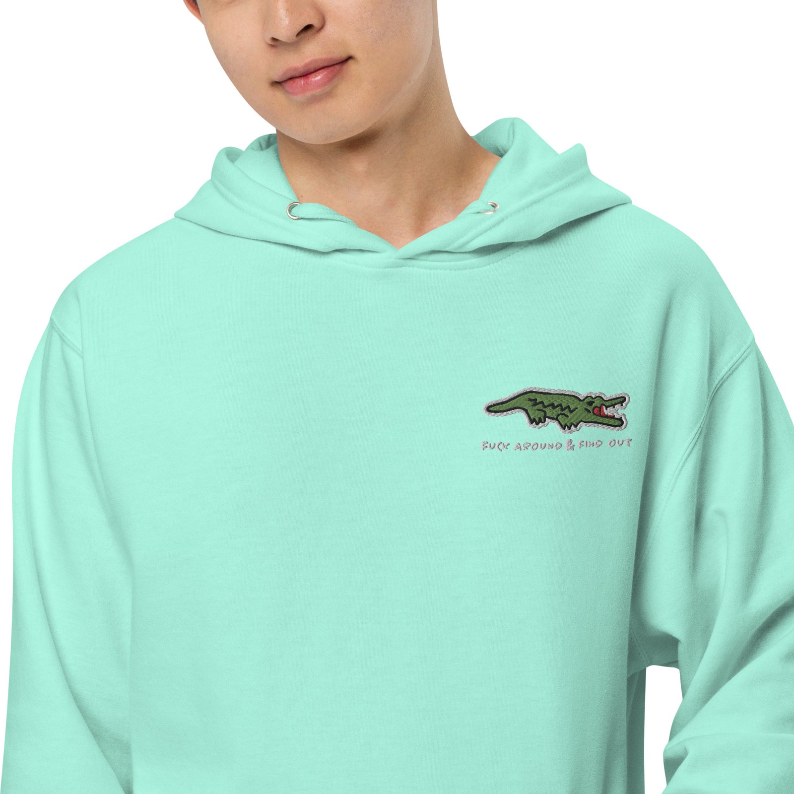 F Around and Find Out Alligator Midweight Hoodie