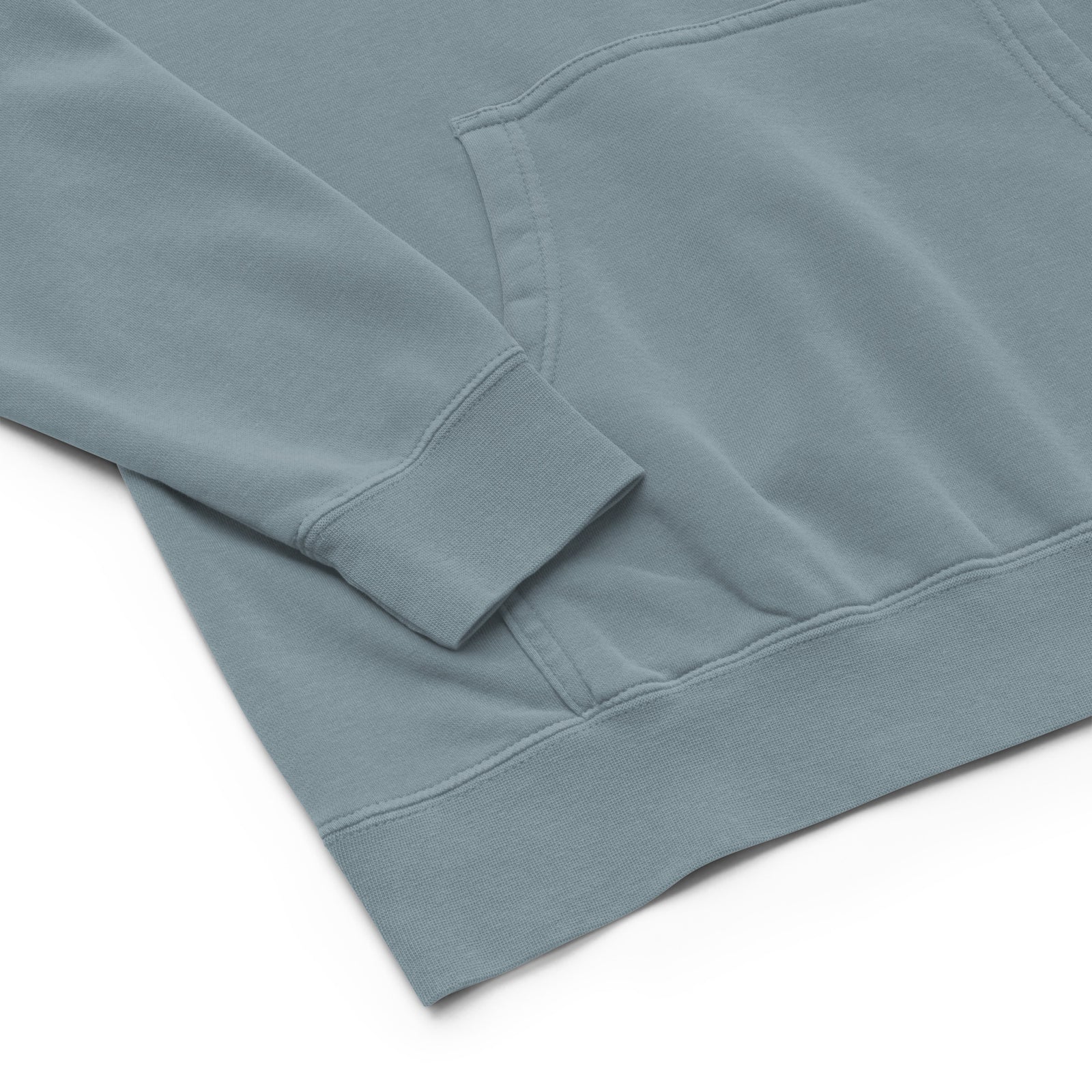 1776 Betsy Ross 13 Stars Embroidered Unisex pigment-dyed hoodie