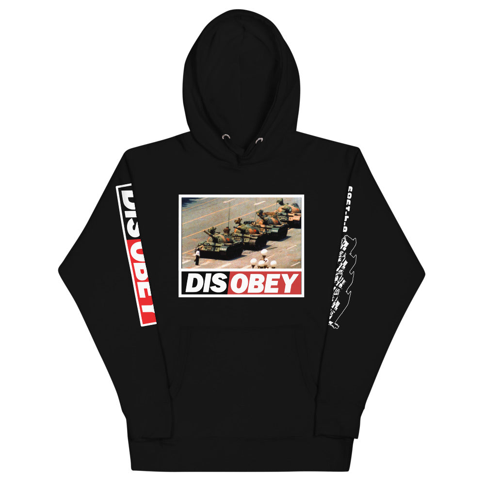 Tank Man DISOBEY 30th Anniversary Unisex Pullover Hoodie